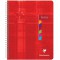 Clairefontaine 8756C - Un cahier de texte a  spirale 144 pages 17x22 cm 90g avec touches de couleurs detachables, couverture car