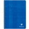 Clairefontaine 8811C Un Cahier a  Spirale - 17x22 cm - 224 Pages Grands Carreaux - Papier Blanc 90 g - Couverture Carte Pellicul