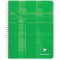 Clairefontaine 8812C Un Cahier a  Spirale - 17x22 cm - 224 Pages Petits Carreaux - Papier Blanc 90 g - Couverture Carte Pellicul