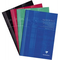 Clairefontaine 9059C - Un agenda de bord remborde rigide 4 colonnes 144 pages (24 cases par semaine) 21x29,7 cm 90g, couverture 