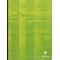 Clairefontaine 9361C Un Cahier Broche Dos Toile - 24x32 cm - 288 Pages Grands Carreaux - Papier Blanc 90 g - Couverture Carte Pe