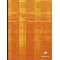 Clairefontaine 9361C Un Cahier Broche Dos Toile - 24x32 cm - 288 Pages Grands Carreaux - Papier Blanc 90 g - Couverture Carte Pe