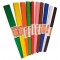 Clairefontaine 95102C - Rouleau de Papier Crepon - Format 2,50x0,50m - Crepage 75% - Papier elastique et Resistant - Loisirs Cre