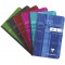 Lot de 5 : Clairefontaine 9599C Un Repertoire Brochure Dos Toile - 9x14 cm - 192 Pages Petits Carreaux - Papier Blanc 90 g - Cou