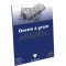 Clairefontaine 96027C Bloc Encolle Papier Dessin a Grain - 20 Feuilles Papier Dessin au Grain Marque - A3 29,7x42 cm