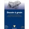 Clairefontaine 96027C Bloc Encolle Papier Dessin a Grain - 20 Feuilles Papier Dessin au Grain Marque - A3 29,7x42 cm