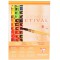 Lot de 5 : Clairefontaine 96304C Bloc Encolle Etival - 10 Feuilles Papier Aquarelle Blanc 100% Cellulose Grain Fin Qualite etude