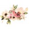Lot de 5 : Clairefontaine 96305C Bloc Encolle Etival - 10 Feuilles Papier Aquarelle Blanc 100% Cellulose Grain Fin Qualite etude