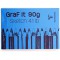 Clairefontaine Graf It Bloc de croquis Format A5 160 pages micro perforees 90g