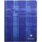 Clairefontaine 9742C Un Cahier Broche Dos Toile - 17x22 cm - 192 Pages Petits Carreaux - Papier Blanc 90 g - Couvertu