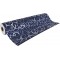 Clairefontaine 211953C - Une bobine papier cadeau Premium 50mx70 cm 80g, Arabesque argent fond bleu