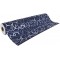 Clairefontaine 211953C - Une bobine papier cadeau Premium 50mx70 cm 80g, Arabesque argent fond bleu