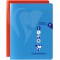 Lot de 5 : Clairefontaine 303727C - Un cahier pique de travaux pratiques Mimesys 80 pages 17X22 cm grands carreaux 90g et unis 1