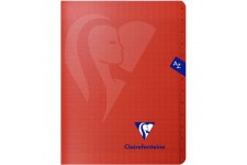 Lot de 10 : Clairefontaine 303748c - Un repertoire pique Mimesys 96 pages 17x22 cm 90g grands carreaux, couverture polypro (plas