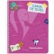Clairefontaine 308756C Un Cahier de Texte a  Spirale Mimesys - 17x22 cm - 144 Pages Grands Carreaux - Papier Blanc 90 g - Couver