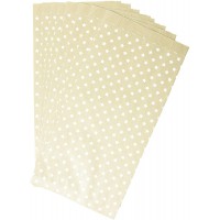 Clairefontaine 394107C - Un sachet de 50 pochettes kraft 15x31+6cm, Etoiles