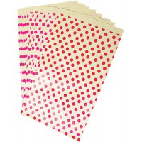Clairefontaine 394108C - Un sachet de 50 pochettes kraft, 21x37+7cm, Pois