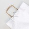 Clairefontaine 395611C - Un paquet de 25 sacs cadeau 16x8x21cm 110g, Kraft lisse Argent