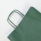Clairefontaine 395710C - Un paquet de 25 sacs cadeau 22x10x27cm 110g, Kraft verge Vert