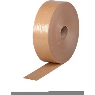 Lot de 6 : Clairefontaine 396801C Rouleau Kraft Gomme - Ruban Papier Kraft Brun Adhesif - 4 cm x 200 m - Ø 30 mm - Utile pour l'