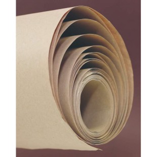 Clairefontaine 495071C - Un rouleau de kraft brut 25m x 1m 70g