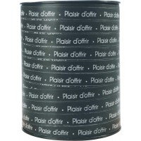 Clairefontaine 602129C - Une bobine de Ruban Bolduc Plaisir d'offrir - 250 m x 10 mm - Noir&Blanc - Ruban decoratif cadeau, DIY