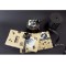 Clairefontaine 602129C - Une bobine de Ruban Bolduc Plaisir d'offrir - 250 m x 10 mm - Noir&Blanc - Ruban decoratif cadeau, DIY