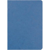 Lot de 5 : Clairefontaine 733164C Collection Age Bag Un Carnet Agrafe Bleu - A5 14,8x21 cm - 96 Pages Lignees - Papier Blanc 90 