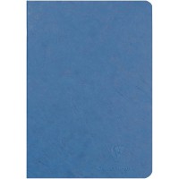 Lot de 5 : Clairefontaine 733164C Collection Age Bag Un Carnet Agrafe Bleu - A5 14,8x21 cm - 96 Pages Lignees - Papier Blanc 90 