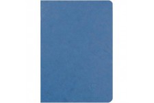 Lot de 5 : Clairefontaine 733164C Collection Age Bag Un Carnet Agrafe Bleu - A5 14,8x21 cm - 96 Pages Lignees - Papier Blanc 90 