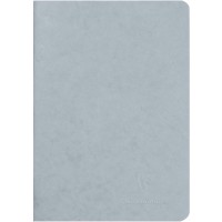 Clairefontaine 733165C Collection Age Bag Un Carnet Agrafe Gris - A5 14,8x21 cm - 96 Pages Lignees - Papier Blanc 90 