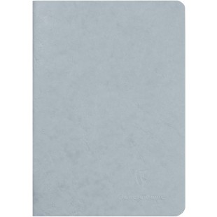 Clairefontaine 733165C Collection Age Bag Un Carnet Agrafe Gris - A5 14,8x21 cm - 96 Pages Lignees - Papier Blanc 90 