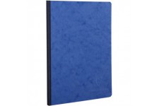 Clairefontaine 791404C Collection Age Bag Un Carnet Cousu Dos Toile Bleu - A4 21x29,7 cm - 192 Pages Unies Blanches -
