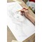 Clairefontaine 975020C Bloc Colle Cray'ON - 50 Feuilles Papier Dessin Blanc au Grain Fin - A4 21x29,7 cm 120g