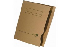 Oxford Lot de 50 Sous-Dossiers Nature Line A4 Capacite 200 Feuilles Kraft Epaisseur 180 g Beige Naturel 4374KHX50