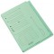 OXFORD Lot de 25 Sous-Dossiers A4 Capacite 200 Feuilles Carte Kraft Epaisseur 240g Vert