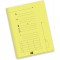 OXFORD Lot de 25 Sous-Dossiers A4 Capacite 200 Feuilles Carte Kraft Epaisseur 240g Jaune Pastel