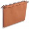 Ultimate Carte Kraft Lot de 25 Dossiers Suspendus pour Tiroir A4 Fond en 15mm Orange - Dossier Suspendu Vertical