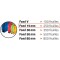Ultimate PP Lot de 10 Dossiers suspendus en Polypropylene Opaque pour Armoire Fond 15mm Bleu