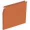 L'OBLIQUE 39410 Dossier suspendu economique Kraft 220 g Armoire Entraxe 330 mm H 275 mm Fond 30 Boite de 25 Orange