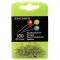 Boite de 100 epingles spheriques - hauteur de pointe 15mm - 4mm de diametre