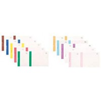 Lot de 10 : Exacompta 96399e Blocs vendeurs format horizontal 6,6 x 13,5 cm 100 feuilles numerotees de 1 a 100 avec bande de c