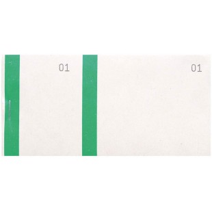 Lot de 10 : BLOCS VENDEURS 6,6X13,5CM DOUBLE NUMEROTAGE BANDE COULEUR 100 FEUILLETS