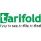 Lot de 10 : Tarifold Fr 114005 - Pochettes a pivots A4 PVC pour Support Kit Presentoir Mural et Pupitre porte document Metal, Co