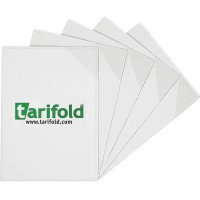 Tarifold - 194690 - 5 Pochettes murales Magnetiques en PVC H 297 x l 210 mm Incolore