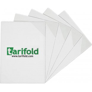 Tarifold - 194690 - 5 Pochettes murales Magnetiques en PVC H 297 x l 210 mm Incolore