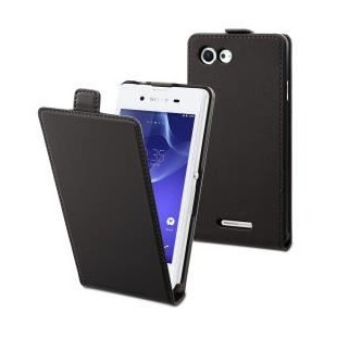  Etui Slim Noir Pour Sony Xperia E3