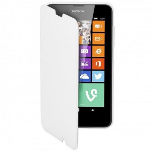  Nokia lumia 630 / lumia 635 Etui à rabat latéral blanc