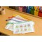 Lot de 8 : Tarifold Fr 509009- Pochettes Plastique A4 Zip, Fermeture eclair Document Chemises transparentes Dossier pour Bureaux