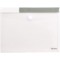 Tarifold Fr 510711- Sachet de 5 Pochettes Porte-Documents A4 Plastique Transparent, Enveloppes avec Fermeture Scratc
